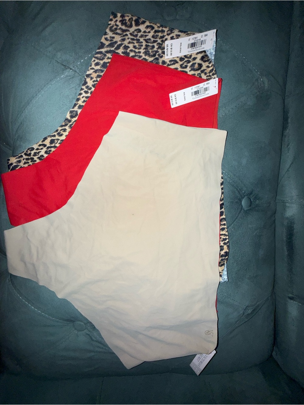 Vs high waisted thong bundle